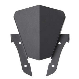 Pare-Brise Modifié en Alliage d'Aluminium, Petit Pare-Brise Modifié, pour Moto <span class=keywords><strong>YAMAHA</strong></span> MT07, 2013-2017, <span class=keywords><strong>MT</strong></span>-<span class=keywords><strong>07</strong></span> - Product Image 4