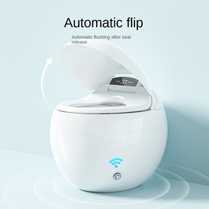 Toilette intelligente in stile lembo automatico Mini forma salvaspazio <span class=keywords><strong>bagno</strong></span> Senior Intelligent One Piece Smart Toilet con riscaldamento del sedile - Product Image 6