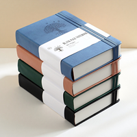Agenda scolaire 2025 2026 A5 avec couverture en PP, reliure rigide en cuir PU, impression personnalisée, planification hebdomadaire/mensuelle/quotidienne