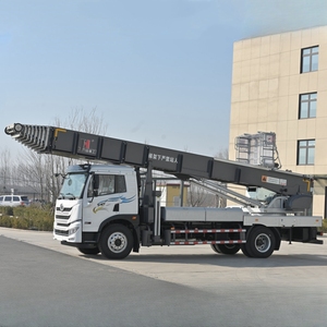 <span class=keywords><strong>Camion</strong></span> élévateur JIUHE pour travaux en hauteur, <span class=keywords><strong>camion</strong></span> de levage de matériaux et de meubles, <span class=keywords><strong>camion</strong></span>-échelle aérienne 65m pour opérations en altitude - Product Image 1