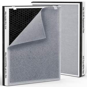 नई लेवलूम महत्वपूर्ण 100-rf प्रतिस्थापन 3-इन-1 h13 सही हीपा 0.3um सक्रिय कार्बन फिल्टर एयर प्यूरीफायर - Product Image 1