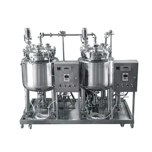 JOSTON Fully Automatic Steam Jacketed Type Liquid Soap Making Machine Stainless Steel Liquid Syrup Solution CIP clean tank