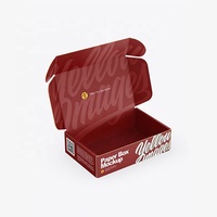 Boîte de papier postal en carton ondulé personnalisée pour bougie boîte de bouteille d'huile essentielle