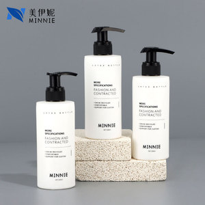 Minnie Latex <b>Bottles</b> 200ml Lotion <b>Pump</b> Cosmetic Packaging Refillable Skin Care Body Wash <b>Bottle</b> - Product Image 1