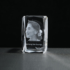 Cristal <span class=keywords><strong>photo</strong></span> vierge pour sublimation, gravure laser <span class=keywords><strong>3D</strong></span>, <span class=keywords><strong>cube</strong></span> de cristal poli, gravure, tendance de la mode - Product Image 2