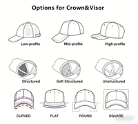 Casquette de baseball unisexe personnalisée avec logo, 6 panneaux, visière incurvée, broderie flamme, style papa, vente en gros, logo brodé 3D, casquettes vintage
