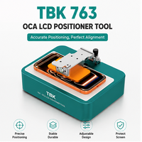 Outils de réparation d'écran LCD OCA TBK-763 avec pompe à vide intégrée pour la remise à neuf de téléphones mobiles, compatibles avec la machine de laminage OCA