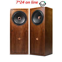 Enceinte passive haut de gamme HQ15 coaxiale de qualité audiophile avec crossover audio bidirectionnel et boîtier en bois
