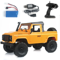 Coche de control remoto de escalada resistente a choques, Buggy de playa 4x4, Jeeps todoterreno a control remoto