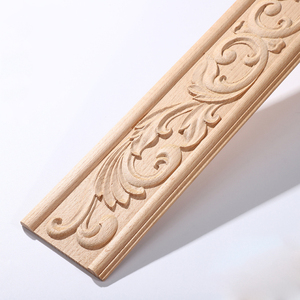 Architrave แผงรอบ<span class=keywords><strong>ผนัง</strong></span>ฐานตกแต่งผนังแม่พิมพ์ไม้รูปแบบดอกไม้ที่เป็นมิตรกับสิ่งแวดล้อมแขวนผนังไม้บีช - Product Image 1