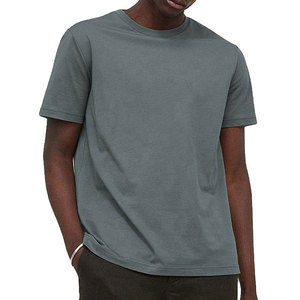 T-shirt vierge ample de haute qualité en coton épais 100 % pour homme – Fabricant de t-shirts d'été unis et surdimensionnés pour créateurs - Product Image 1