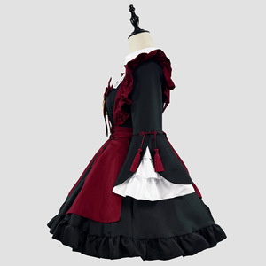 Traditional Chinese Lolita Maid Dress Women Plus Size New Year Costume Cosplay Outfit With Label And Tags - Product Image 2