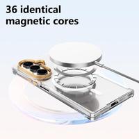 Casing HP Magnetik Transparan Ringan untuk Galaxy Z Fold8 5G