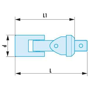 FACOM - S.240SR Anti-étincelle 1/2 '' - 3/4'' - 1 ''joints universels CLIQUET ANTI-ÉTINCELLES, DOUILLES ET DOUILLES D'IMPACT - Product Image 2