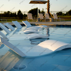 Chaise longue flottante pour <span class=keywords><strong>piscine</strong></span>, résistante aux UV, chaises de plage - Product Image 1