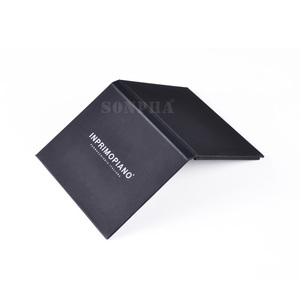 Scatola di biglietti da visita in cartone nero a forma di libro rigido personalizzata confezione regalo con carta di credito <span class=keywords><strong>Vip</strong></span> - Product Image 3