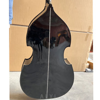 Allemagne Type Popular Black Handmade 3/4 Upright Double Bass Kit