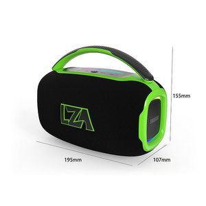 20 Wát Pin LED ánh sáng âm nhạc Hộp âm thanh Retro cho v5.3 Surround Top mini nhựa Loa Loud Hifi - Product Image 2