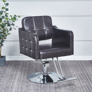 Sillón de Barbería Hidráulico, Silla de Estilismo para Salón, Giratoria 360 Grados, Altura Ajustable, para Barbería - Product Image 5