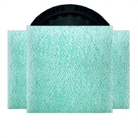Bahan Filter Udara Gulungan Industri Fiberglass Pocket Filter Media PP HEPA Media Filter Udara Serat Kaca Gulungan