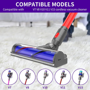 Cabezal de Repuesto de Liberación Rápida con Accionamiento Directo al Vacío para <span class=keywords><strong>Dyson</strong></span> V7-SV10-SV14, Cepillo Eléctrico para Pisos de Madera y Alfombras - Product Image 2
