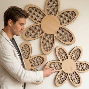 Tenture murale luxueuse avec panneau en bois fait main Royal Mughal Design Regal pour l'exportation - Product Image 1