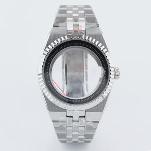 Nh35 Herenhorloge 40MM Klassieke Stijl RVS Mechanisch Horloge Wijzerplaat Kast met Universele Bandset - Product Image 6
