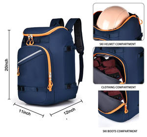Free sample Hot Sale Factory New 55L Waterproof Ski and Snowboard <b>Boots</b> Travel Backpack Professional Ski Equipment - Product Image 2