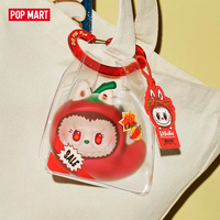 POP MART Série Dip for Fun Boîte Mystère de Breloques Squishy, Pendentif Jouet à Presser de Collection, Cadeau en Gros
