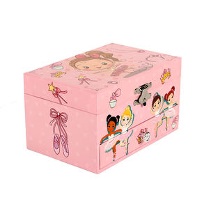 Carillon Ballerina Personalizzato Ever Bright da 5 Pollici con Cassetto, Portagioie con Musica Classica per Bambine, Ideale come Regalo per le Festività - Product Image 5