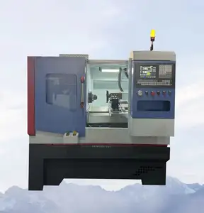 CNC Lathe sử dụng cho bánh xe máy tự động Máy tiện nhà sản xuất bánh xe đánh bóng máy quay đa giác CNC máy công cụ