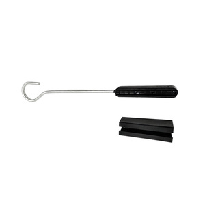 Abrazadera de tensión de fibra óptica H15, abrazadera de tensión de plástico resistente a los rayos UV, abrazadera de extremo aéreo para red de acceso FTTH - Product Image 5