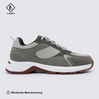 Fabricant de baskets LANCI, baskets de luxe en daim, baskets de skate personnalisées pour hommes, baskets au design élégant