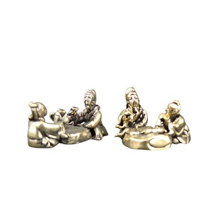 Brass Tabletop Ornaments Irregular Shape Hand Crafted For Collection Chinese Cultural Artifacts - Product Image 5