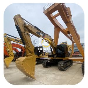 รถขุดมือสอง CAT320 320D ขายดี ราคาถูก ชั่วโมงการทำงานต่ำ รถขุดใช้แล้ว Cat 320 320D สีเหลือง - Product Image 1
