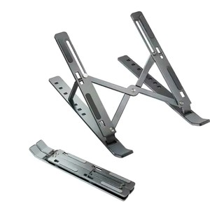 Portable <b>Table</b> Height <b>Adjustable</b> Laptop Holder Support Colling Aluminium Notebook Vertical Laptop Stand - Product Image 1