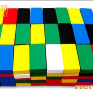 Set di 120 Domino Colorati in Legno, <span class=keywords><strong>Gioco</strong></span> Educativo da Tavolo per Bambini dai <span class=keywords><strong>5</strong></span> ai 7 <span class=keywords><strong>Anni</strong></span> - Product Image 4