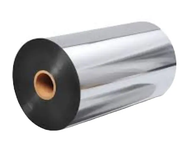 Покрытая полиэтиленовым покрытием металлизированная пленка (алюминий) COATD PET BOPP CPP с рулевым боковым полиэтиленовым покрытием может быть ламинирована пеной XLPE/NPE для нагрева