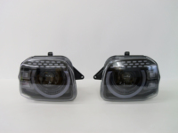 Phare LED 7 pouces pour Suzuki Jimny 07-17 JB43 JB23, feux avant version JB74, projecteur à faisceau haut et bas, Plug and Play