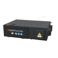 Unité de ventilation à récupération d'énergie HRV murale pour une seule pièce, échangeur de chaleur air-air, système de ventilation à récupération de chaleur, récupération de chaleur v