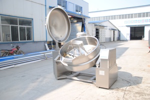 <span class=keywords><strong>Bollitore</strong></span> industriale automatico con rivestimento a vapore sottovuoto con miscelatore - Product Image 6