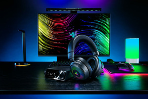 Control Hub HD Haptics OLED de 40 mm con Driver Triforce V4 Pro y Kraken V4 Pro - Product Image 5