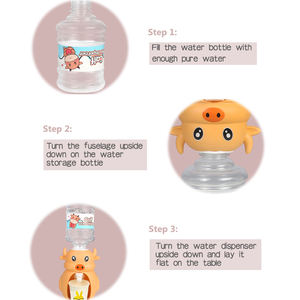 子供のための動物ミニウォーターディスペンサープラスチック飲用噴水おもちゃプレイハウス - Product Image 6