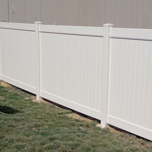 <span class=keywords><strong>PVC</strong></span> hàng rào sản xuất Vinyl trắng hàng rào Bảng điều chỉnh 8x6 Bộ <span class=keywords><strong>PVC</strong></span> hàng rào cho vườn - Product Image 6