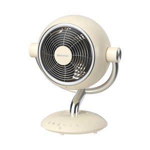 대우 레트로 공기 순환 팬 테이블형 조명 사운드 터치 스크린 컨트롤 사무실 침실 분위기 데스크탑 소형 팬 - Product Image 6