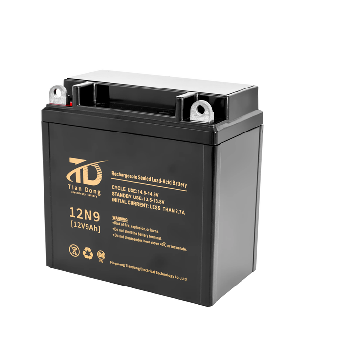 High Performance 12V 9AH Sealed MaintenanceFree Motorcycle Battery