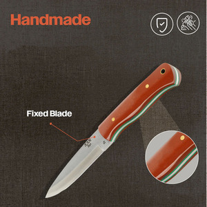 Cuchillo de Caza y Camping de Acero Inoxidable de Grado Industrial 100% de Alta Calidad, 6 Meses de Garantía, OEM Disponible, Hecho en Pakistán - Product Image 2