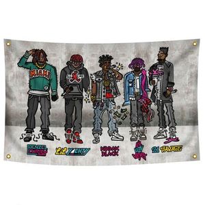 Banderas Personalizadas de Poliéster 100D de Buena Calidad, 90x150cm (3x5 pies), Venta al Por Mayor del Fabricante, Banderas para Fans de Cantantes - Product Image 1