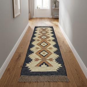Alfombra de lana de yute tejida a mano Vintage suministrada por la fábrica, la alfombra más vendida para el piso de la sala de estar, lavable, todos los tamaños disponibles - Product Image 3