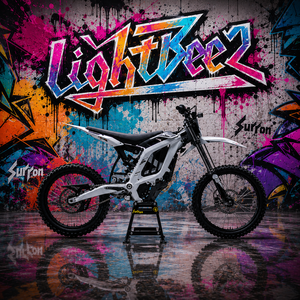 Motocicleta Deportiva Todoterreno Surron Light Bee 2 con 410 Nm de Torque Instantáneo, Batería de 78.5V, Resistente al Agua - Product Image 1